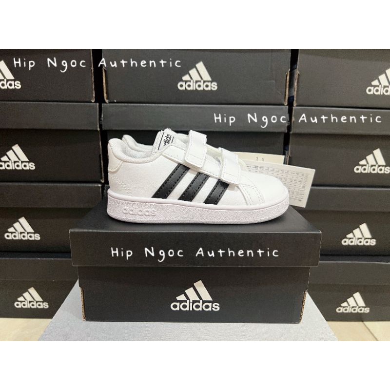 GIÀY ADIDAS KIDS 3 SỌC GRAND COURT I