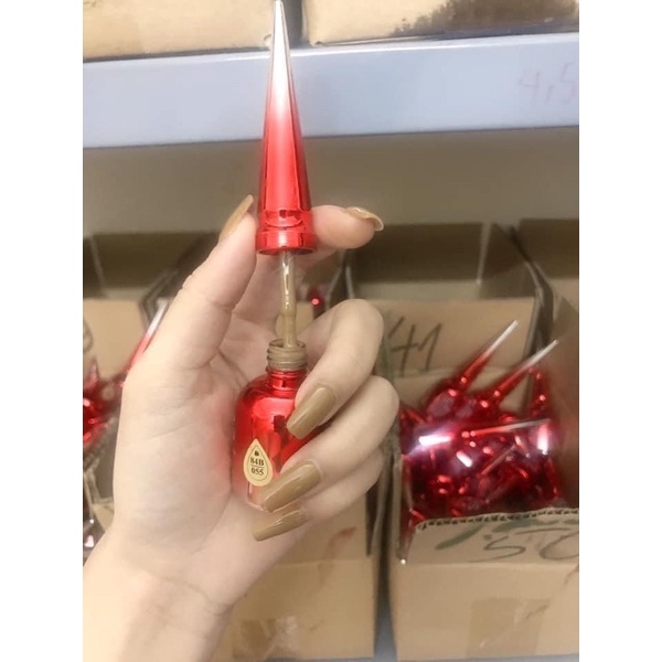 Sơn gel á chai đỏ nắp nhọn (sale siêu rẻ )