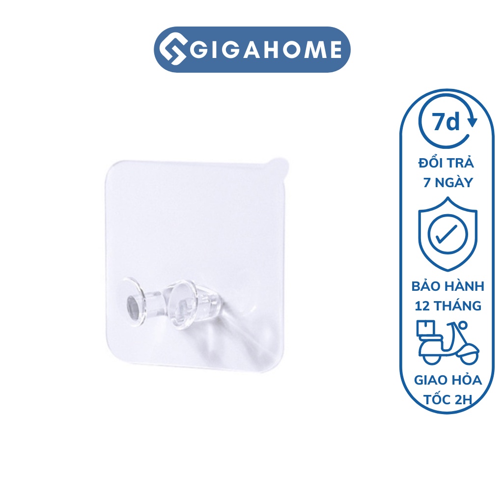 Móc Dán Tường Kẹp Giữ Dây Điện GIGAHOME Kê Đỡ Điện Thoại Tiện Lợi 8340