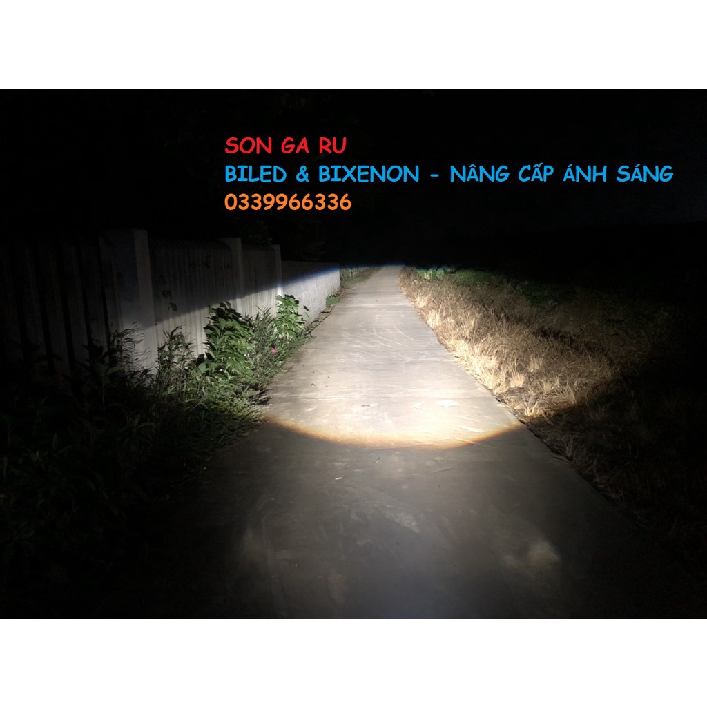 Đèn bi cầu LED gầm 2.0 inch siêu sáng cho oto