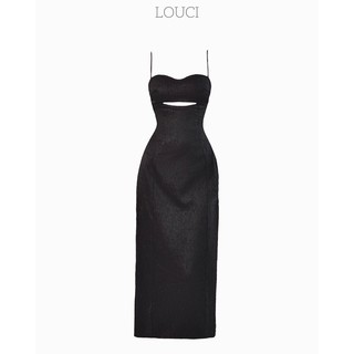 LOUCI- VANGO DRESS - Váy Cut Out Xuông Dài