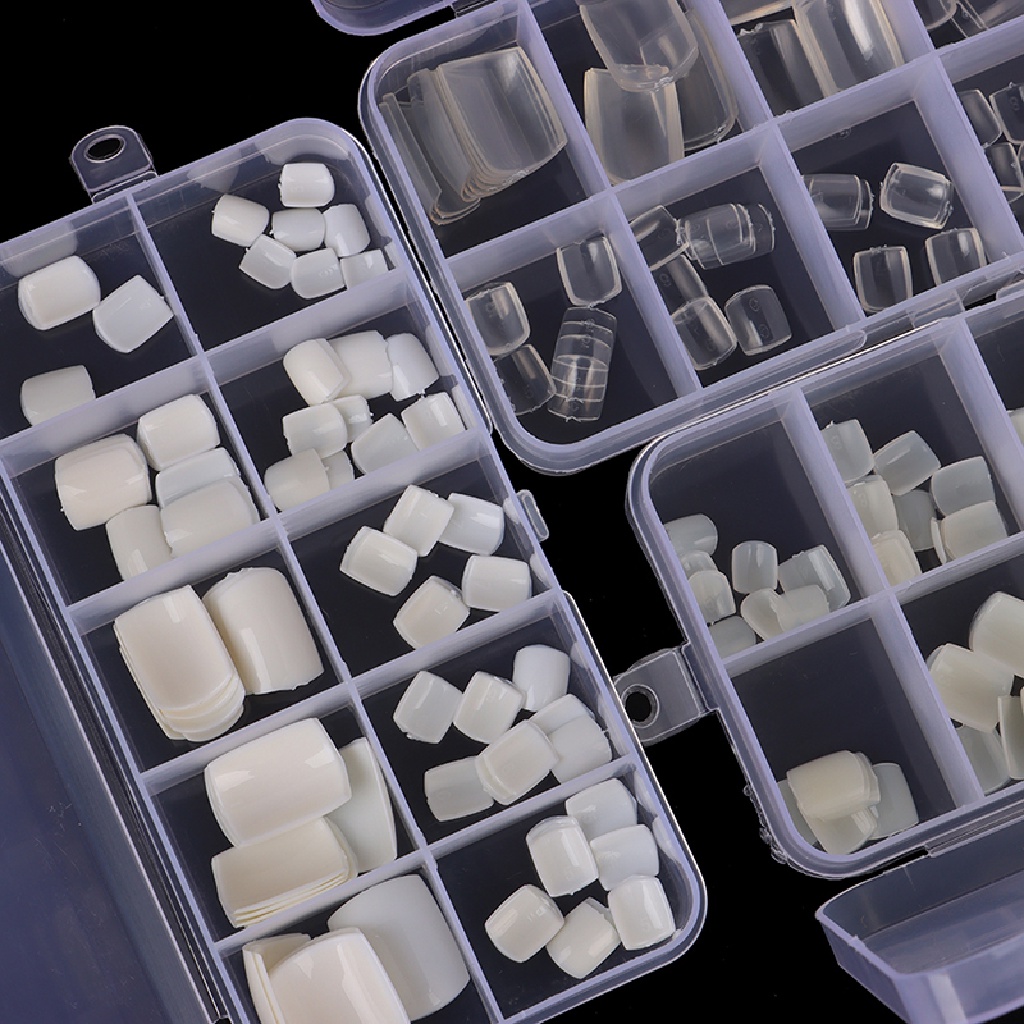 Set 100 Móng Chân Giả Trang Trí Nghệ Thuật