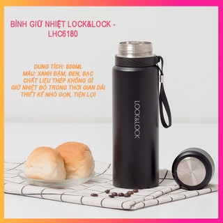 Bình giữ nhiệt lock&lock vacuum bottle lock&lock - lhc6180 thiết kế sang trọng, bền đẹp, giữ nhiệt lâu