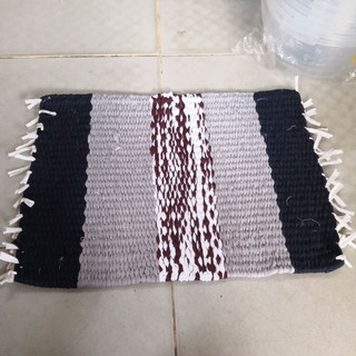thảm chùi chân đan sợi vải