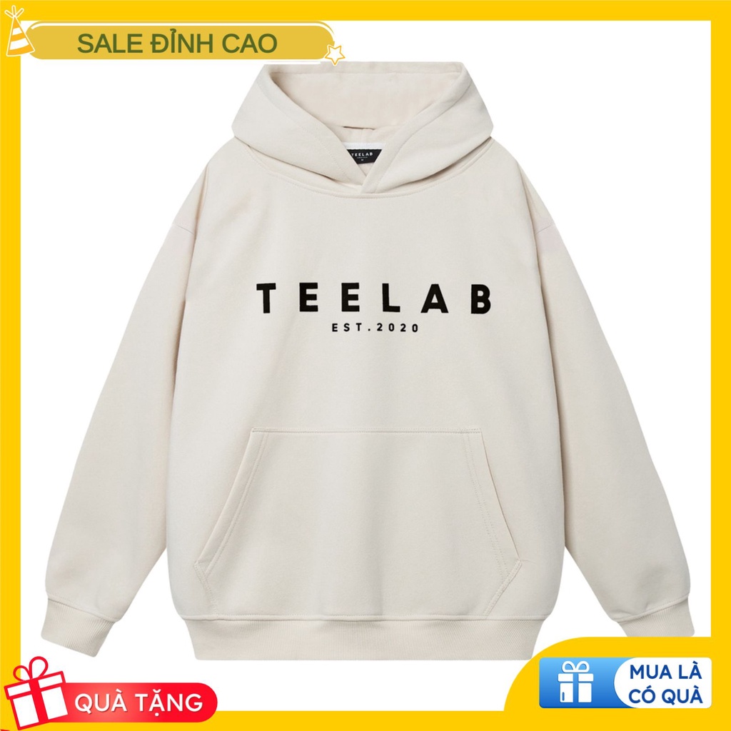 Áo hoodie nam nữ Teelab veneshopx, Áo sweater nỉ dáng rộng chất đẹp hot trend