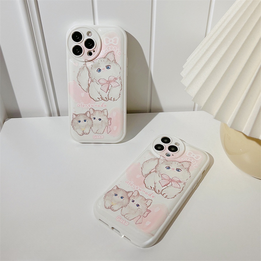 Ốp Điện Thoại Mềm Hình Cún Bông Cho Iphone6 6splus 7 7plus 8plus XR x xs 12 11 pro max plus 13 promax-5010