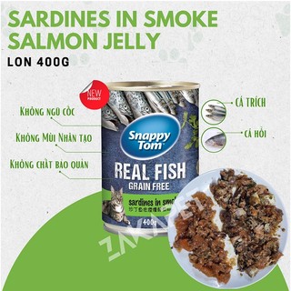 Pate Snappytom real fish 400g