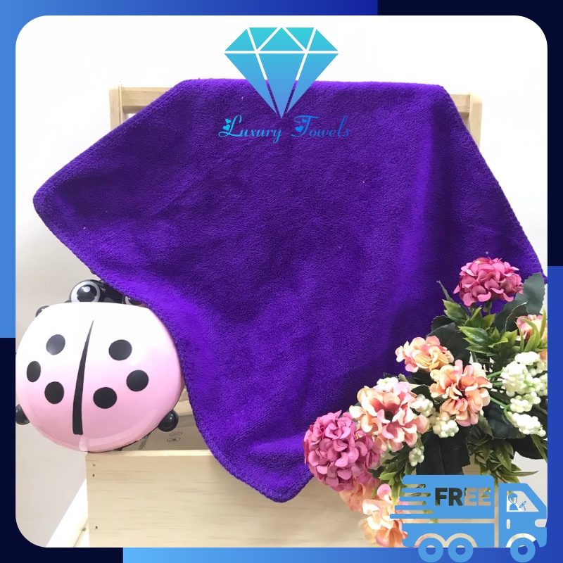 Khăn Nail Khăn Làm Móng Luxury Towels M03 Mềm Mại Thấm Hút Size 30x30cm 30x35cm