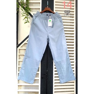 Quần linen màu suông (45-75kg)