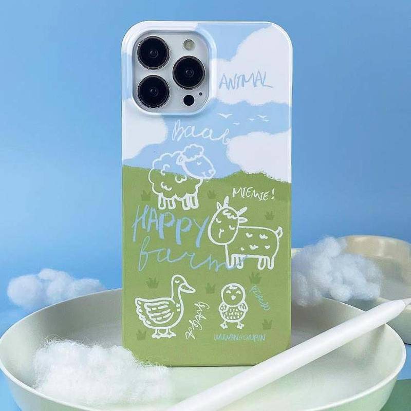 Ốp Điện Thoại Họa Tiết Graffiti Chống Bụi Bẩn Cho Iphone 13promax 14plus / 12mini xs 6Splus XR