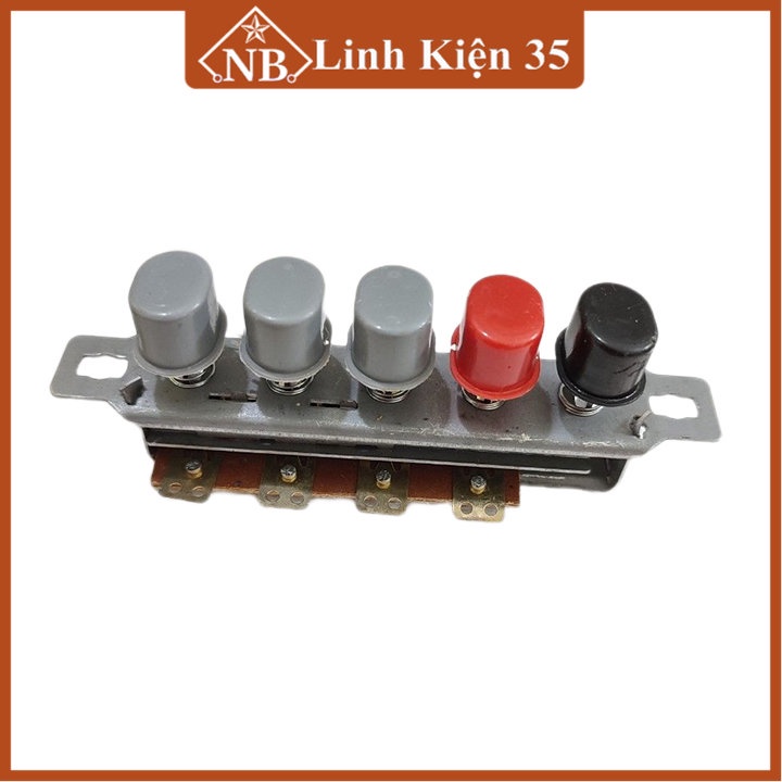 Bộ công tắc số quạt 4 nút/5 nút loại bầu dục cho quạt cây, quạt bàn