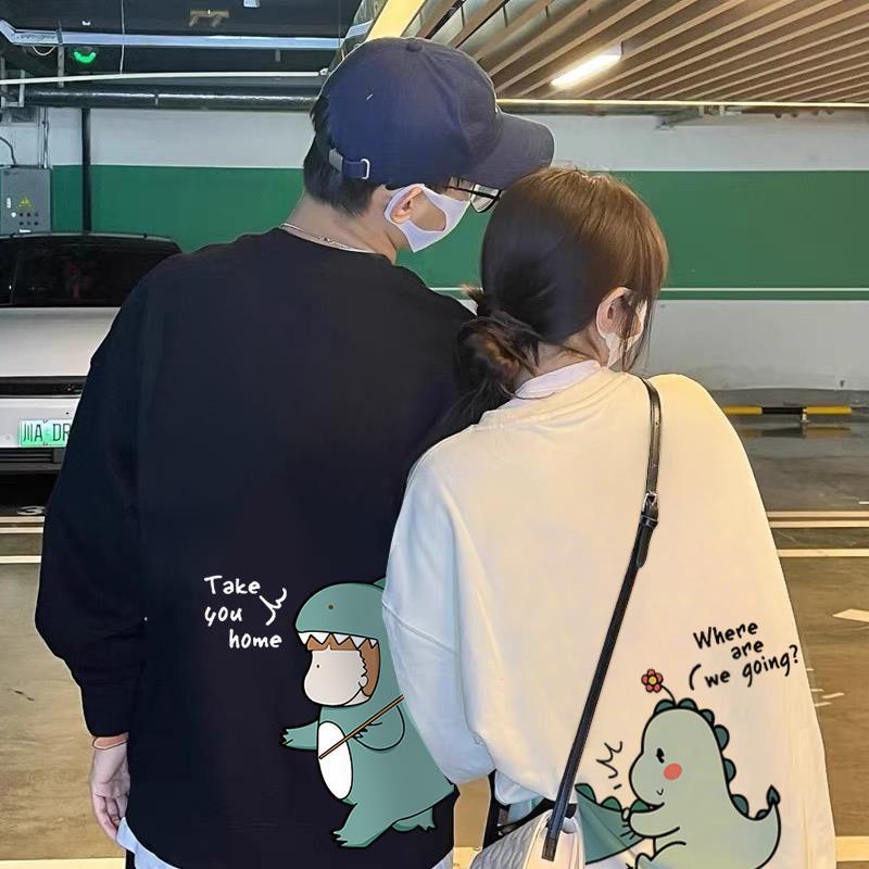 Áo sweater nam nữ nỉ bông bé khủng long limita (N433)