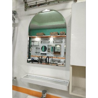 Gương soi treo tường PHÁT ĐẠT (đủ size) dày 4ly tặng kèm pas, gương kính treo phòng tắm nhà tắm toilet (SP141)