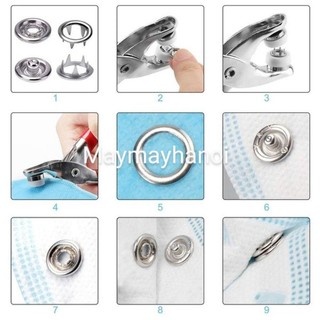 Kìm bấm cúc vành 4 chi tiết