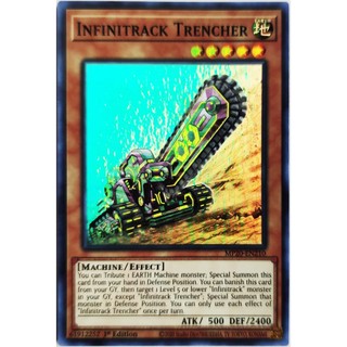 [Thẻ Yugioh] Infinitrack Trencher |EN| Super Rare