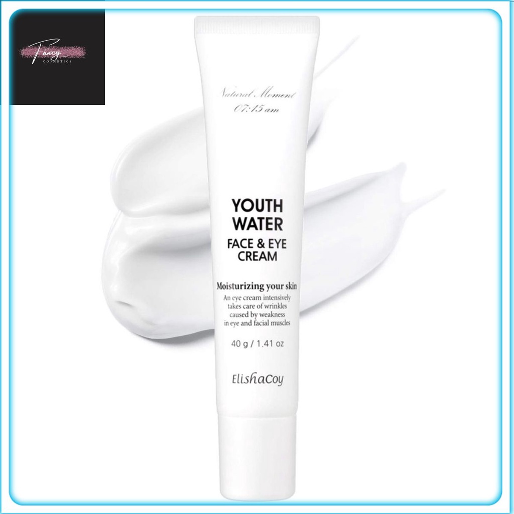 Kem dưỡng da mặt và mắt Youth Water elishacoy 40g