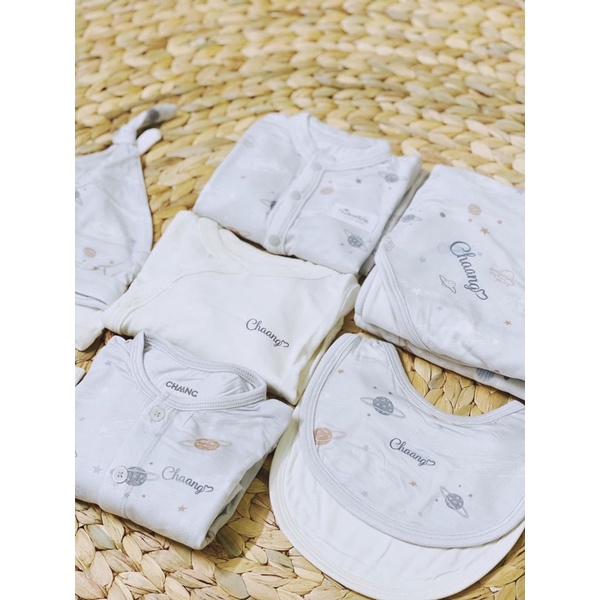 Chaang set 2 quần dài Chaang Cosmos giữ ấm cho bé sơ sinh AW22D13