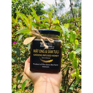 Beefarm mật ong ngâm nhân sâm hàn quốc 400g