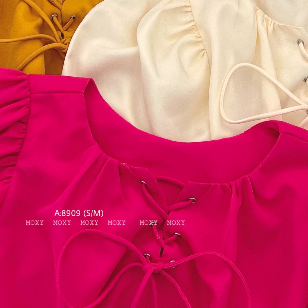 SP008909-Áo croptop nơ eo