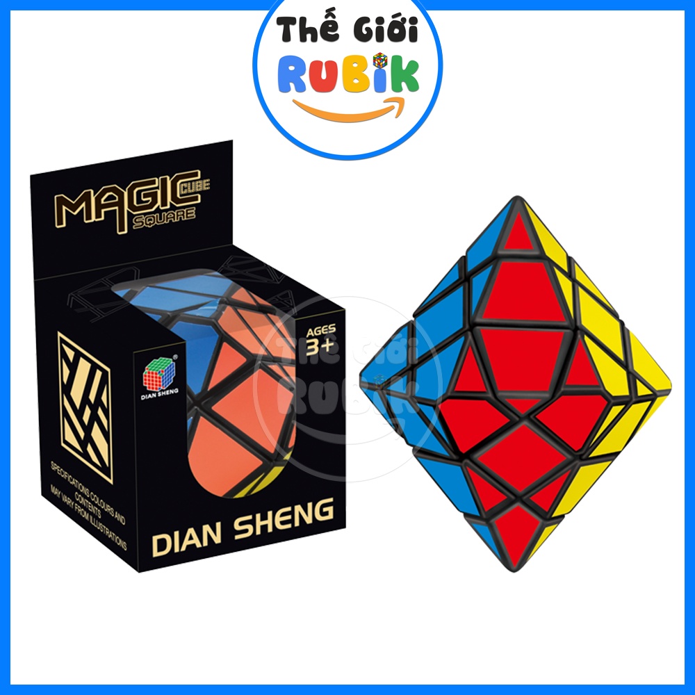 Rubik Pha Lê Lục Giác DianSheng 6-Corner Hexagonal Dipyramid Cube Rubic  Biến Thể 12 Mặt | Thế Giới Rubik