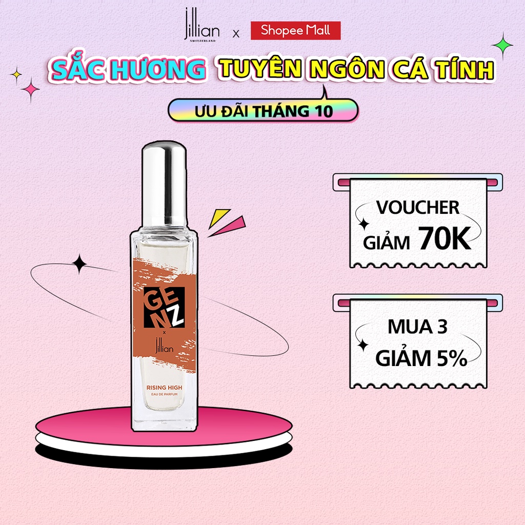 Nước hoa nam GenZ x Jillian: Rising High (EDP) 35ml