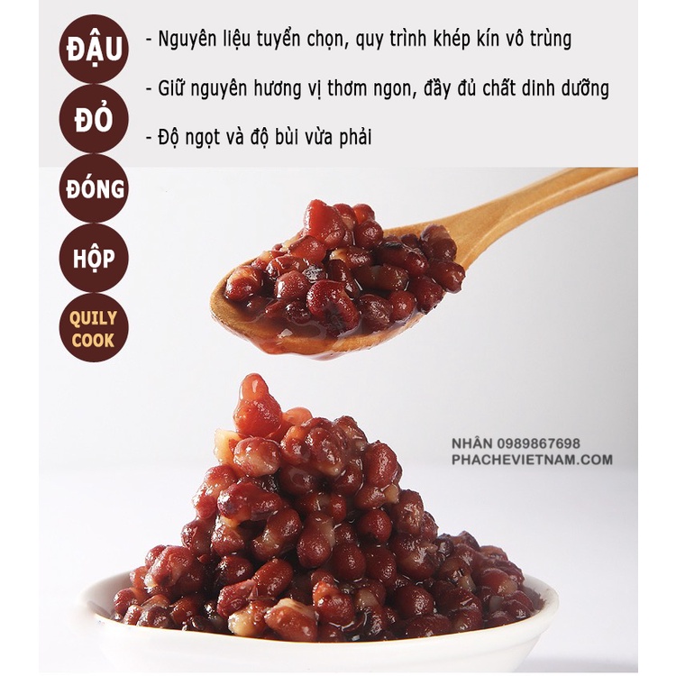 Đậu đỏ đóng hộp Quily Cook