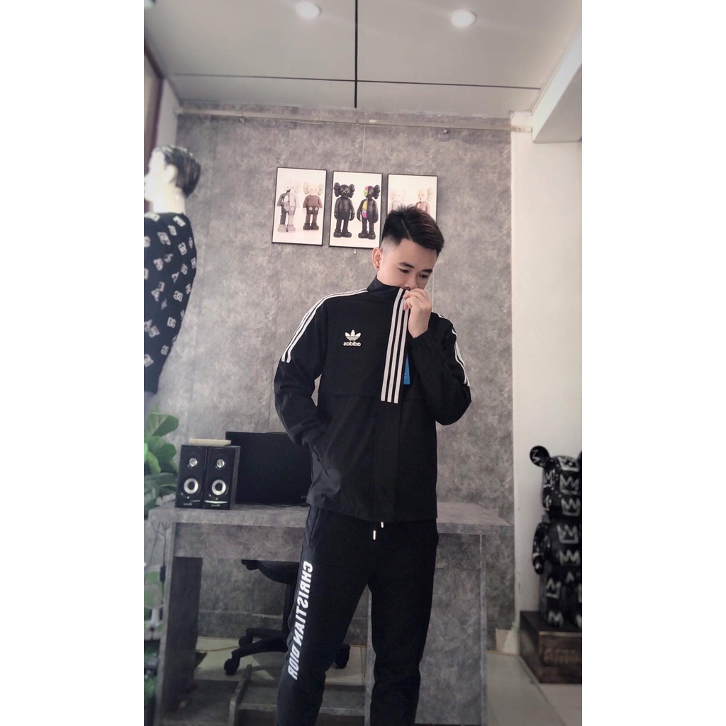 Áo khoác nam,áo gió 3 sọc nam thể thao cao cấp