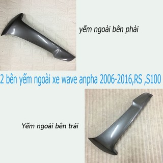 Yếm ngoài xe Wave RS100 - Wave Anpha 100 - Wave S100 đời 2006 đến 2016