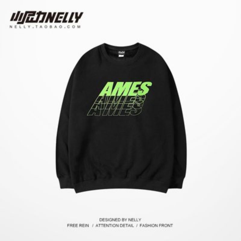 Áo nỉ Sweater Nelly nam nữ phong cách Hàn Quốc