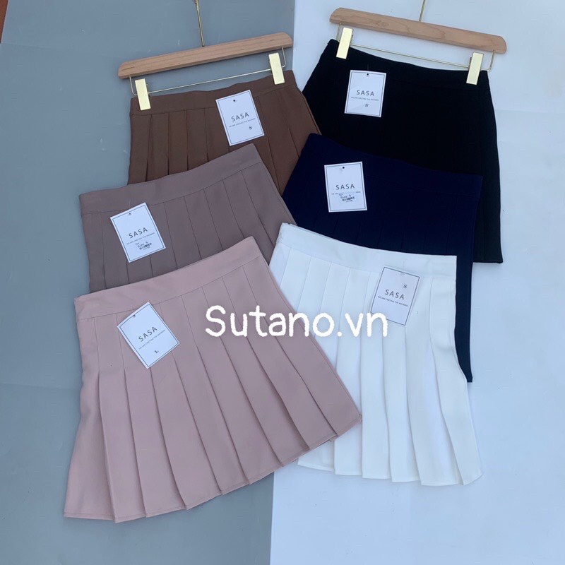 Chân váy tennis ngắn xếp ly dáng xòe thời trang nữ hàng cao cấp-Hạ Vy Shop