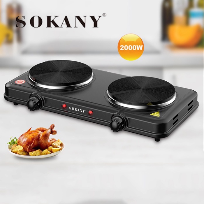 Bếp Điện đôi Đa Năng 2000W SOKANY SK-5107 - Không kén nồi