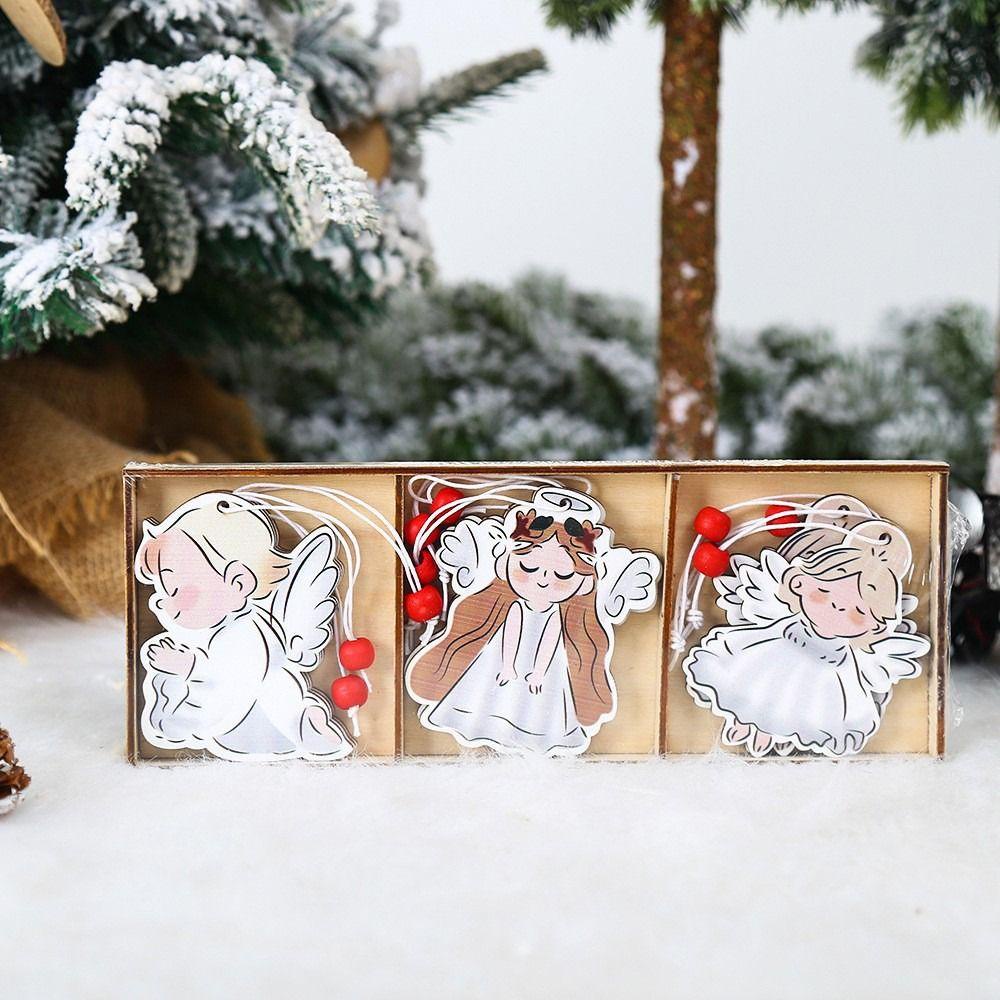 Set 9 Phụ Kiện Treo Trang Trí Giáng Sinh Năm Mới