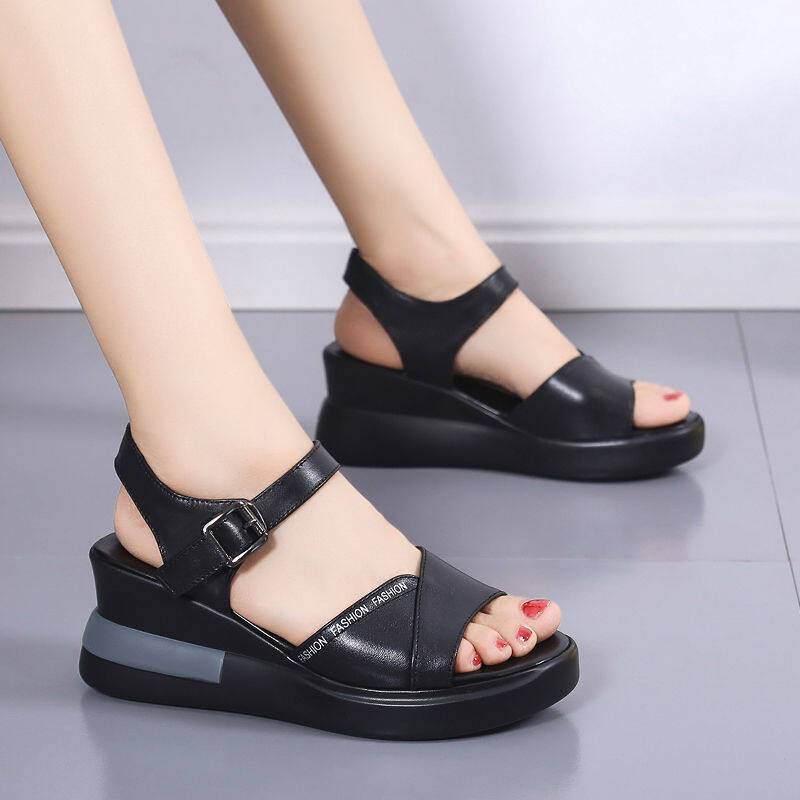 Dép Sandal Đế Xuồng Mềm Chống Trượt Thời Trang Cho Nữ