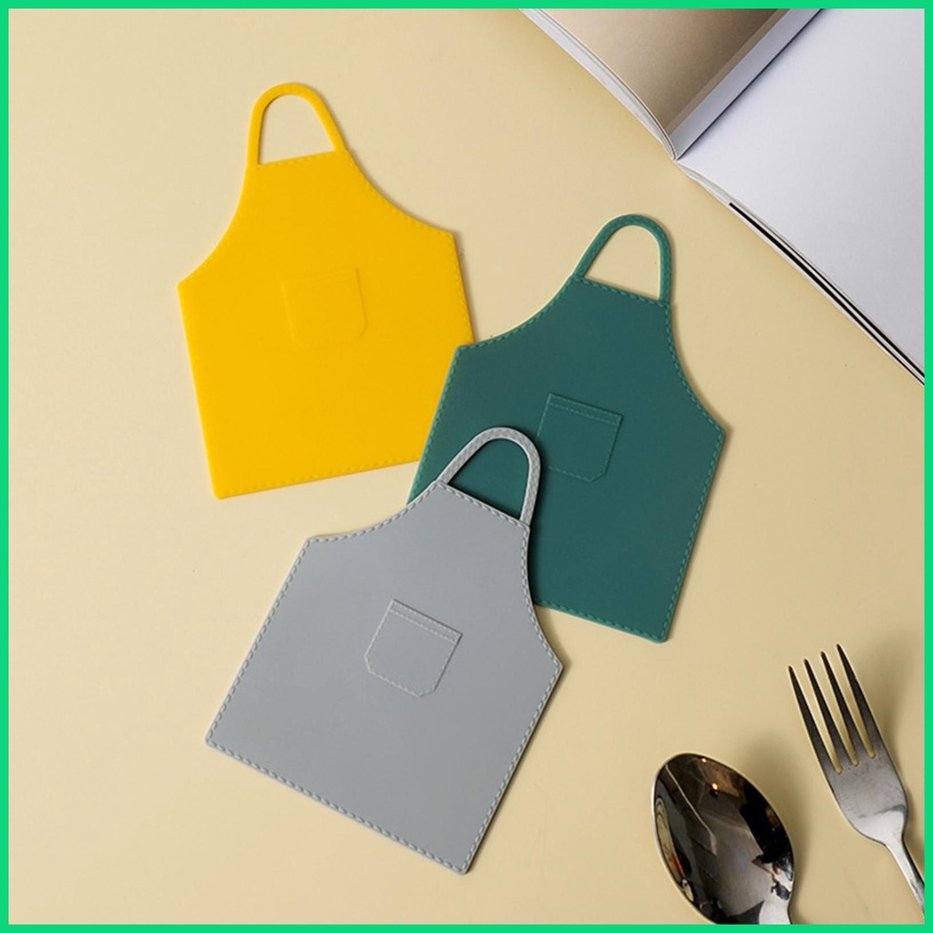 Đế Lót Ly Bằng Silicone Dày Dặn Có Thể Tái Sử Dụng Kèm Dây Treo Tiện Dụng