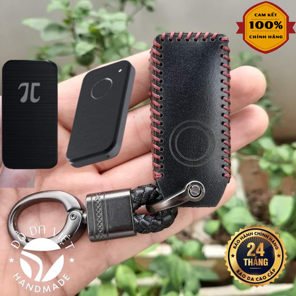 Bao Da Chìa Khóa Remote Pitech chống trộm, keyfob Pi V1 và V2 da thật 100%, bảo hành 2 năm