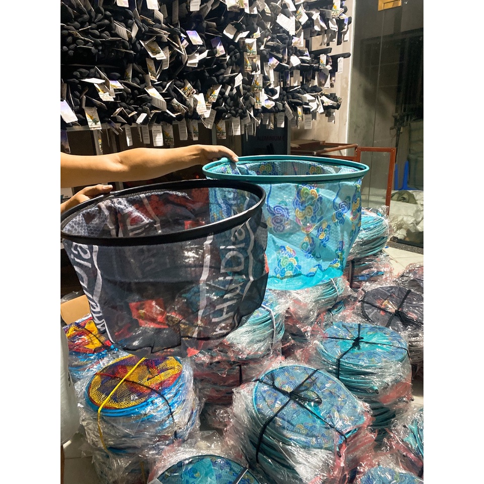 Mặt Vợt Cá vành tròn 35cm 40cm siêu nhẹ siêu cứng Chuyên Câu Đơn Câu Đài