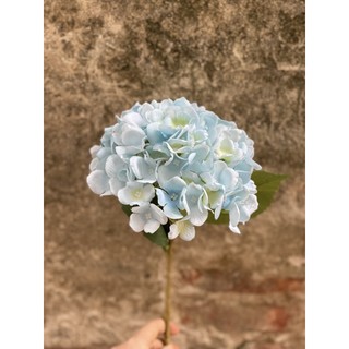 Hoa Lụa Hoa Lụa - Hoa Cẩm Tú Cầu Cao Cấp 45cm Decor Nhà Cửa