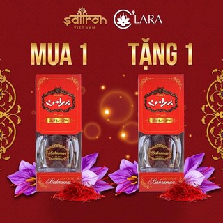[MUA 1gr TẶNG 1gr] Nhuỵ hoa nghệ tây Saffron BAHRAMAN 1 gram tặng quà giá trị