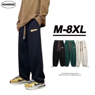 Quần Jogger Thể Thao Plus Size M-8XL Phong Cách Hàn Quốc Cho Nam 