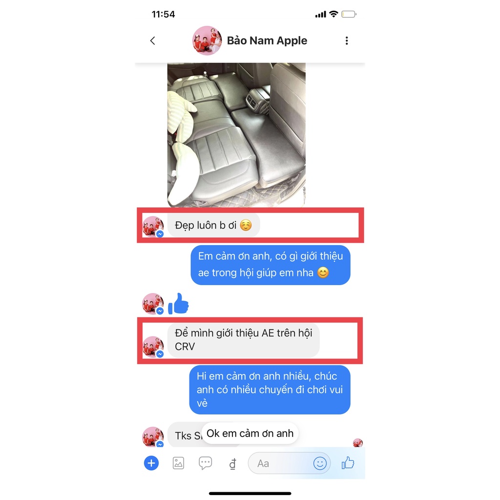 Ghế đệm thay cho đệm hơi xe ô tô Vinfast Lux A - Tặng kèm túi vải chuyên dụng