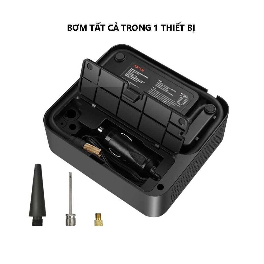 Máy Bơm Lốp Ô Tô Tự Động Xiaomi 70MAI Midrive TP03 Nhỏ Gọn Mini Bơm Khoẻ - 70mai Air Compressor Lite - Bảo Hành 12 Tháng