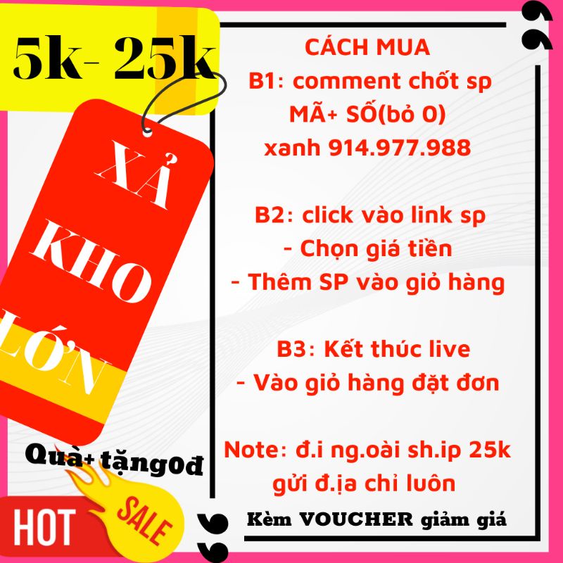 Link SP từ 5-25k