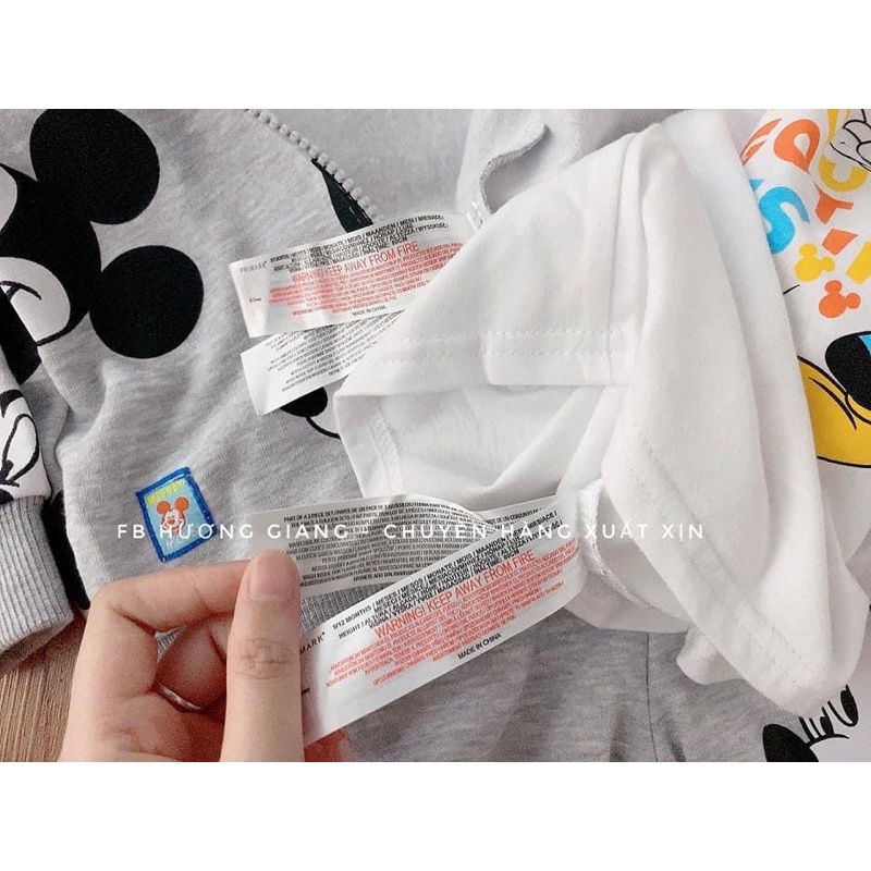Set quần áo Mickey hàng dư xịn