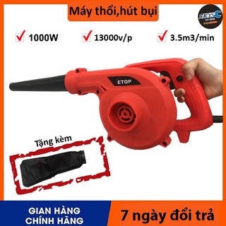 Máy thổi bụi, hút bụi cầm tay, máy hút thổi bụi 2 chiều thông minh nhỏ gọn, tiện dụng ,công suất lớn mạnh mẽ 1000W
