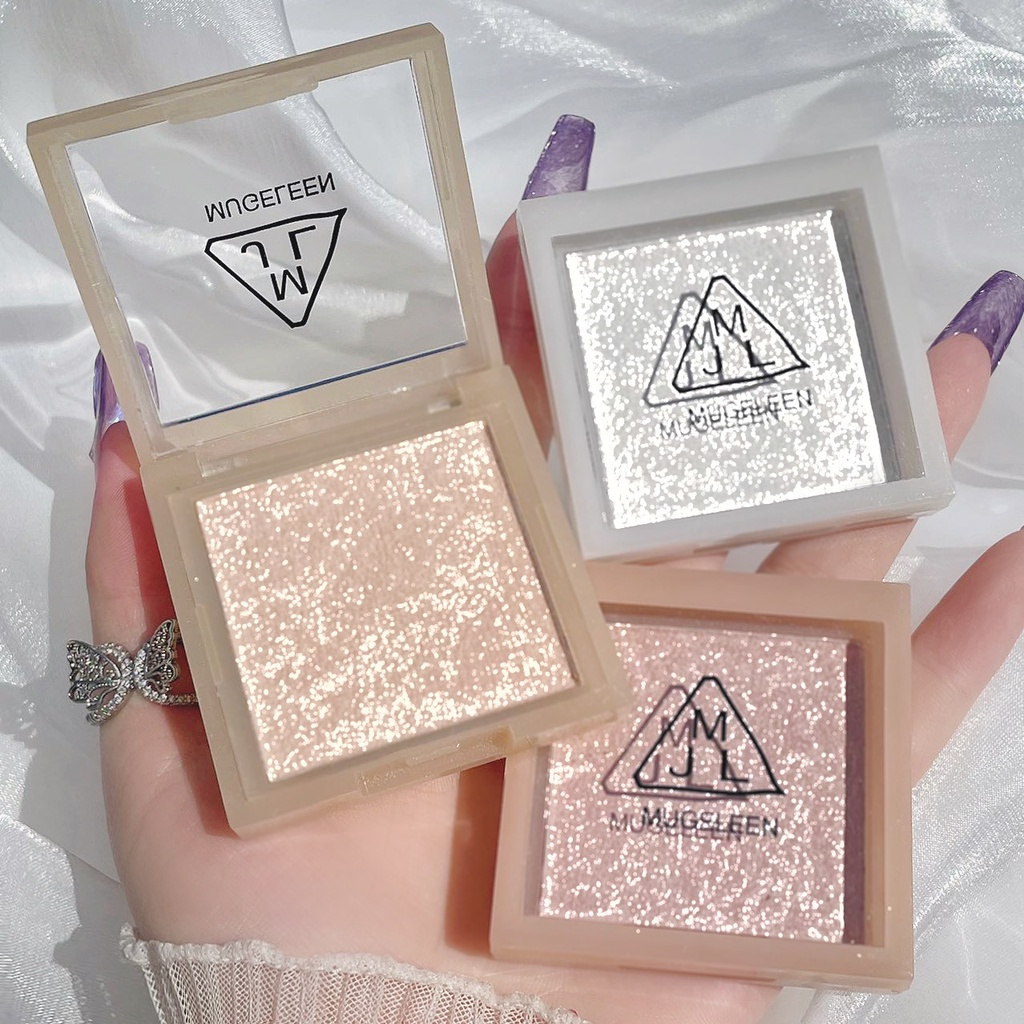 Muge LEEN Phấn Bắt Sáng Ánh Ngọc Trai Siêu Sáng Trang Điểm Khuôn Mặt