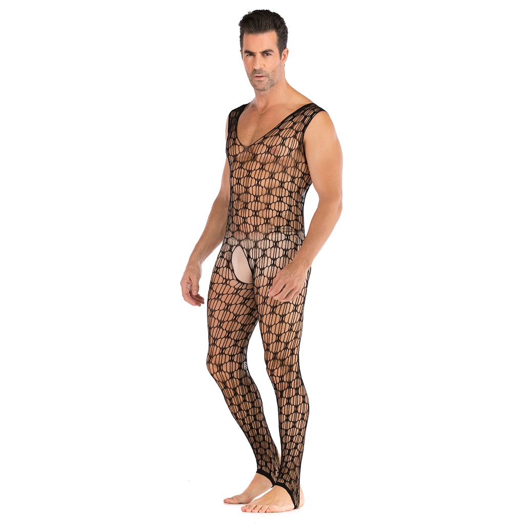 BODYSUIT NAM LƯỚI (QUẦN LIỀN ÁO) - A041