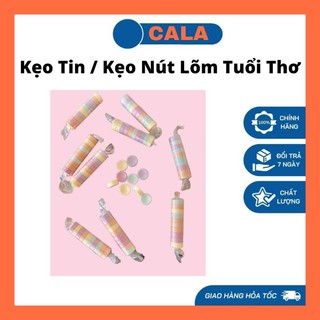 Kẹo tin / kẹo nút lõm tuổi thơ