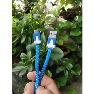 Cáp sạc Micro USB dây dù siêu rẻ