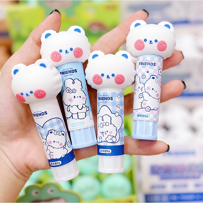 Hồ Khô Đầu Thú To Hoạ Tiết Hoạt Hình Dễ Thương