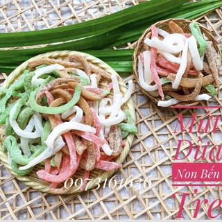 Mứt dừa non đủ màu bến tre/mứt tết- đồ ăn vặt tết - đặc sản bến tre
